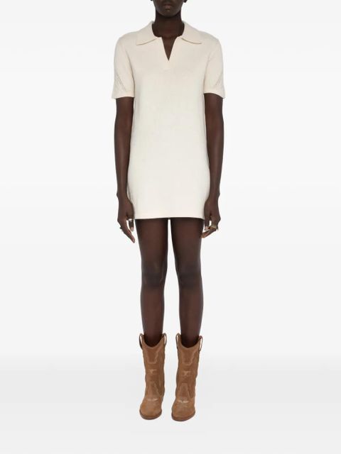 Zadig&Voltaire cable-knit polo dress - Neutrals - zdjęcie produktu nr 2