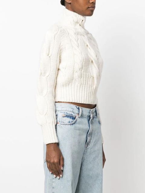 ZIMMERMANN Luminosity wool jumper - White