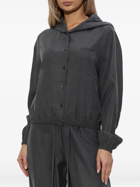 Alexander Wang buttoned oversized jacket - Grey - zdjęcie produktu nr 2