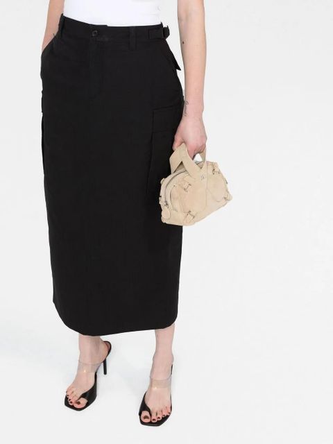 WARDROBE.NYC striped skirt - Black