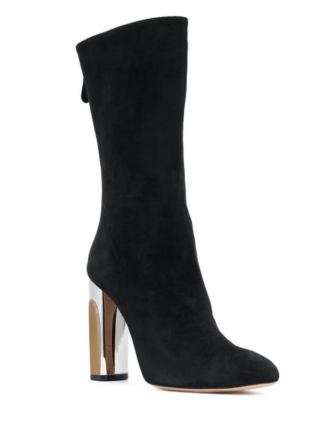 Alexander McQueen sculpted heel fitted boots - Black - zdjęcie produktu nr 2
