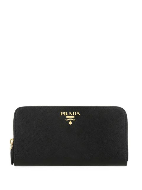 Prada large leather wallet - Black - zdjęcie produktu nr 1
