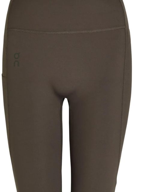 On Running logo-detail leggings - Brown - zdjęcie produktu nr 2