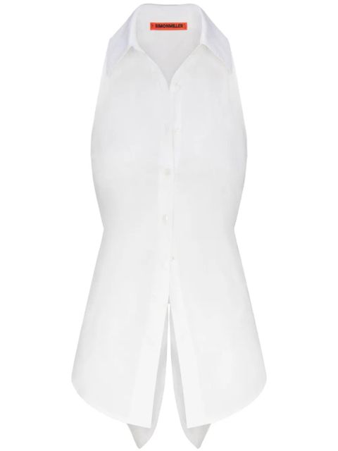 Simon Miller tie-fastening shirt - White - zdjęcie produktu nr 1
