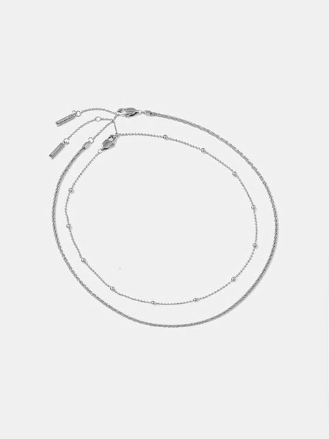 Calvin Klein naszyjnik damski ze stali szlachetnej 2-pack - zdjęcie produktu nr 2