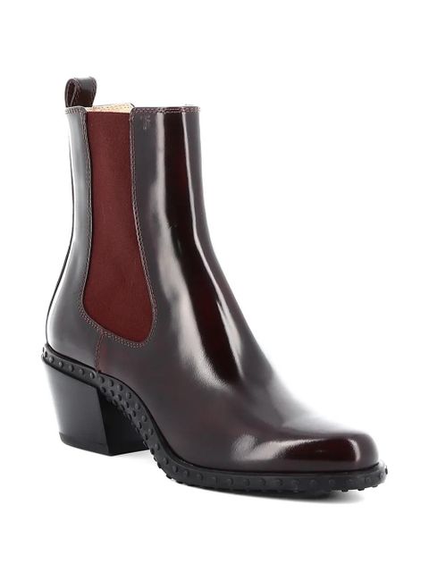 Tod's pull-tab boots - Purple - zdjęcie produktu nr 2