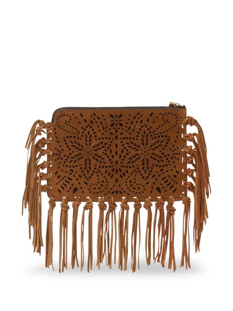 ISABEL MARANT Flat clutch bag - Brown - zdjęcie produktu nr 2
