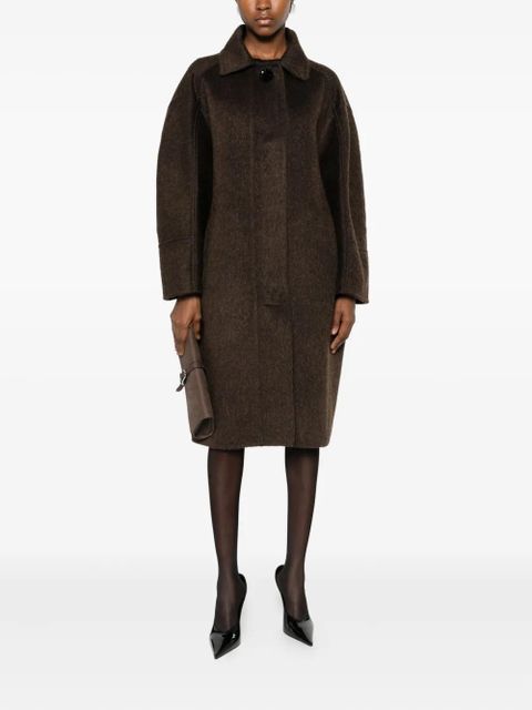 Max Mara Prosit buttoned coat - Brown