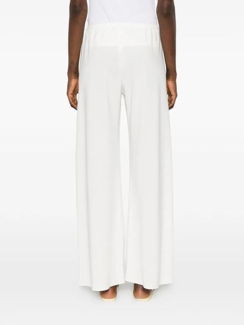 The Row elasticated-waistband trousers - White