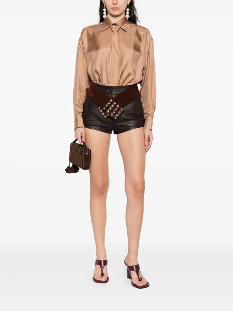 ZIMMERMANN silk shirt - Brown - zdjęcie produktu nr 2