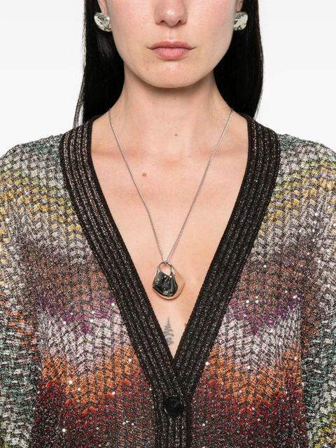 Missoni sequinned cardigan - Brown
