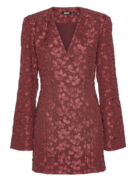 ROTATE BIRGER CHRISTENSEN jacquard blazer dress - Red - zdjęcie produktu nr 1