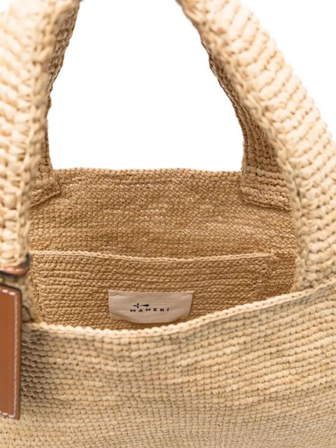 Manebi large New Sunset tote bag - Neutrals
