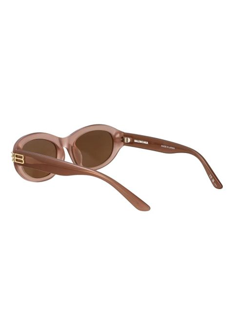 Balenciaga Eyewear oval-frame sunglasses - Neutrals