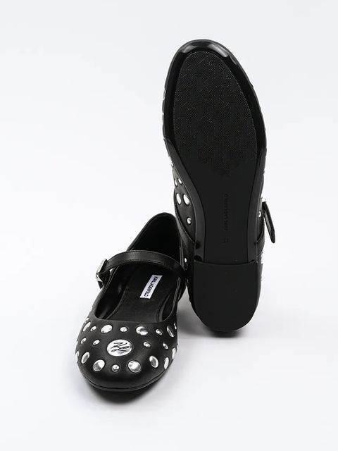 Karl Lagerfeld baleriny KARO kolor czarny KL40121