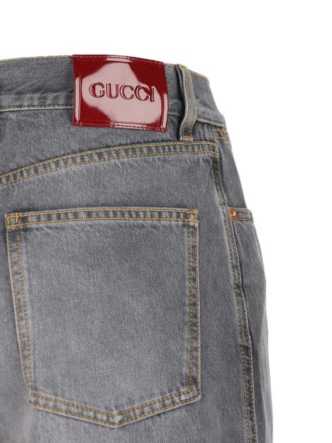 Gucci wide leg jeans - Grey