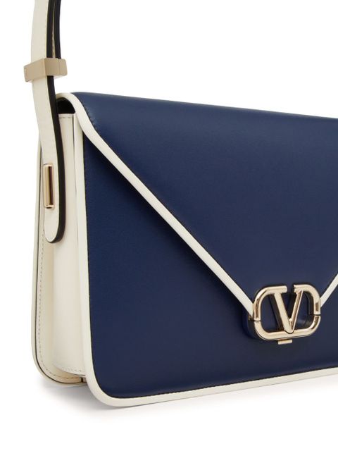 Valentino Garavani Letter leather shoulder bag - Blue