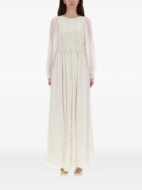 Valentino Garavani beaded maxi dress - White - zdjęcie produktu nr 1