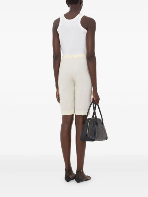 LouLou de Saison Ray belt-loops shorts - Neutrals