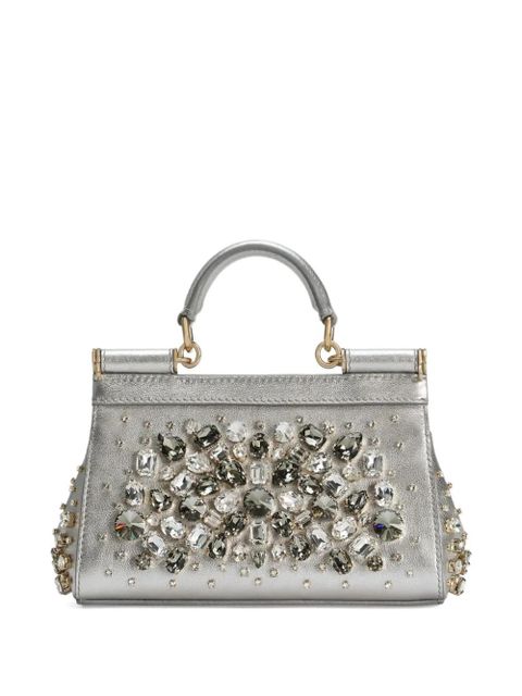 Dolce & Gabbana small Sicily tote bag - Silver