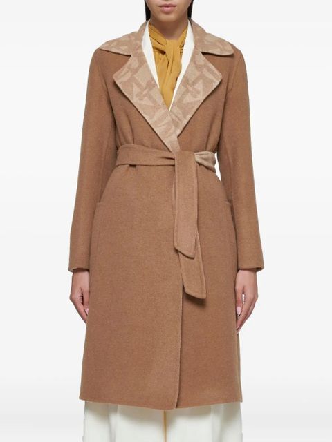 Max Mara belted coat - Brown