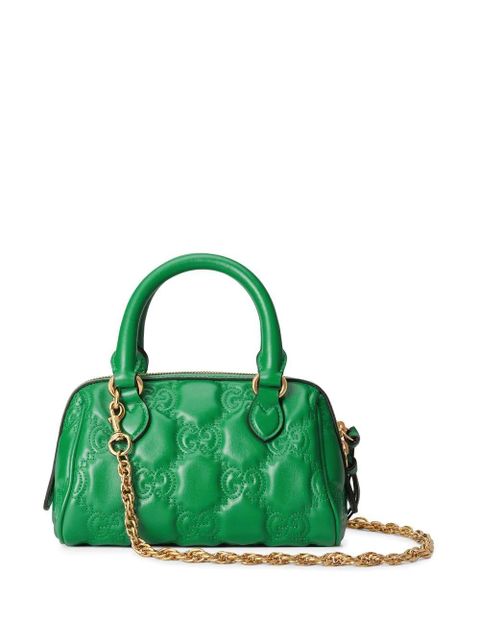 Gucci GG matelassé tote bag - Green