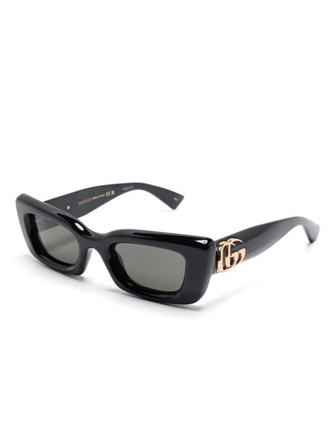 Gucci Eyewear cat eye-frame sunglasses - Black