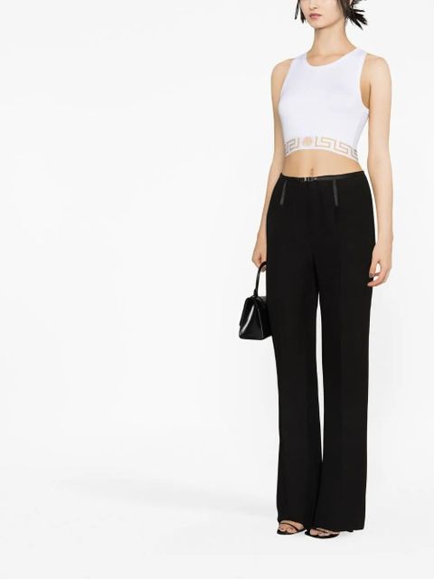 Versace Greca Border crop top - White - zdjęcie produktu nr 2