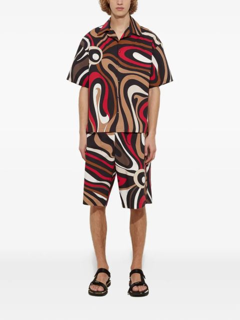 PUCCI marmo-print shorts - Black - zdjęcie produktu nr 2