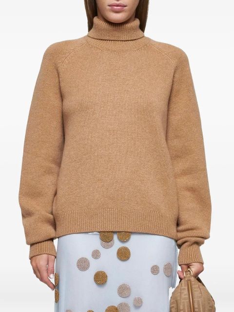 FENDI turtleneck long-sleeve sweater - Neutrals