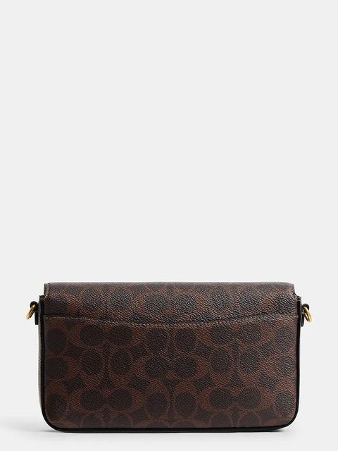 Coach torebka Mila kolor brązowy CAO03