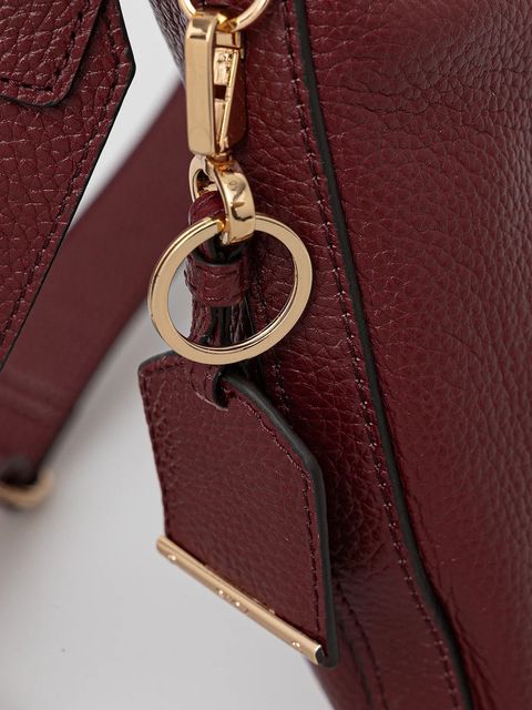 Geox torebka skórzana AURELYI kolor bordowy D36KYA 00046