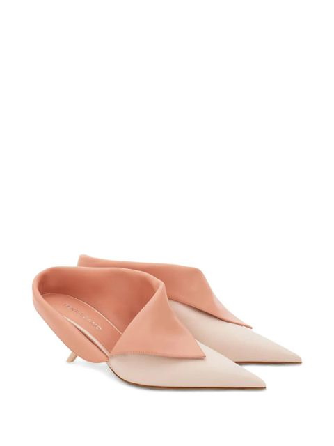 Ferragamo Eva pointed-toe mules - Pink - zdjęcie produktu nr 2