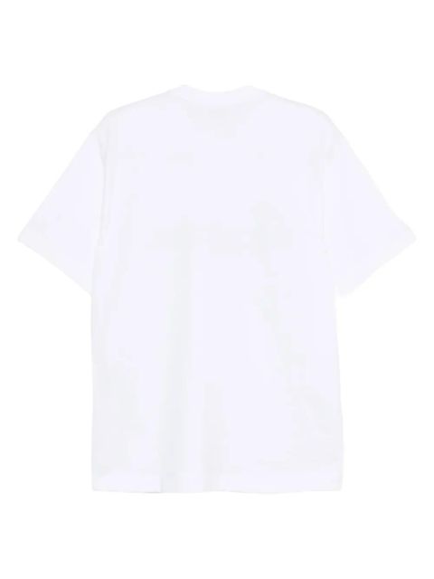 Ferragamo signature-logo T-shirt - White - zdjęcie produktu nr 2