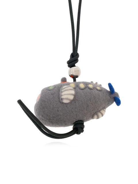 LOEWE Submarine charm - Grey