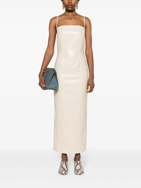 Nanushka Ilara slip midi dress - Neutrals