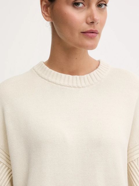 Napapijri sweter D-Sarca damski kolor beżowy lekki NP0A892CN1J1