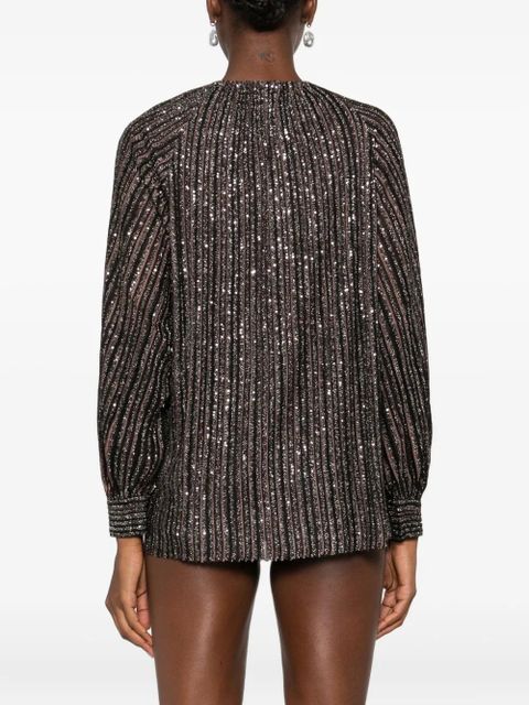 Missoni sequin-striped top - Brown - zdjęcie produktu nr 2