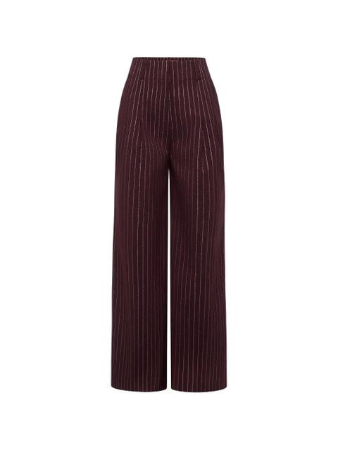 Simon Miller Bloo pinstripe trousers - Red - zdjęcie produktu nr 1