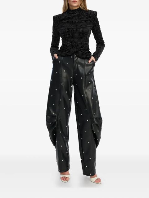 ROTATE BIRGER CHRISTENSEN studded cargo trousers - Black - zdjęcie produktu nr 2