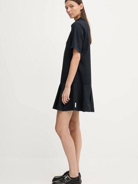 Marc O'Polo sukienka kolor granatowy mini rozkloszowana 5000007594