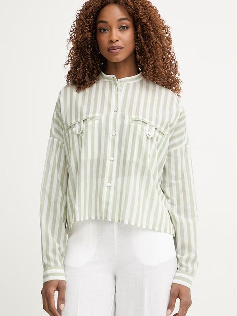 United Colors of Benetton koszula damska bawełniana - zdjęcie produktu nr 2