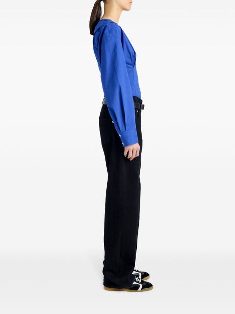 Proenza Schouler Ivonne shirt - Blue