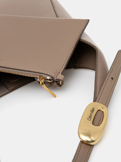 Calvin Klein torebka kolor beżowy LV04F3402G