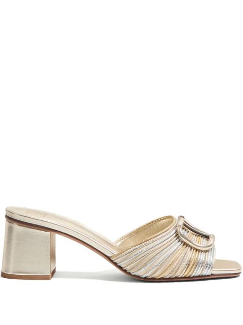 Valentino Garavani 60mm VLogo Signature sandals - Silver - zdjęcie produktu nr 1