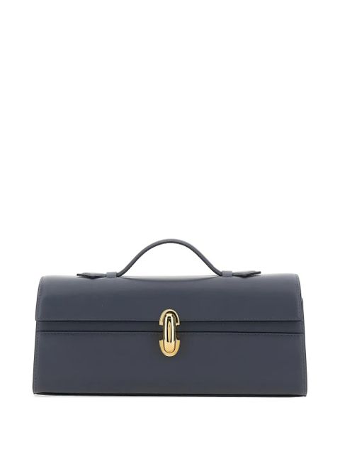 Savette Symmetry top-handle clutch bag - Blue - zdjęcie produktu nr 1