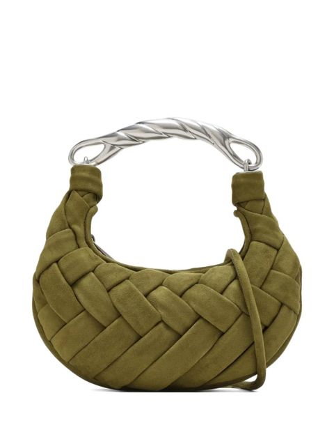 JW Pei woven top-handle shoulder bag - Green - zdjęcie produktu nr 1