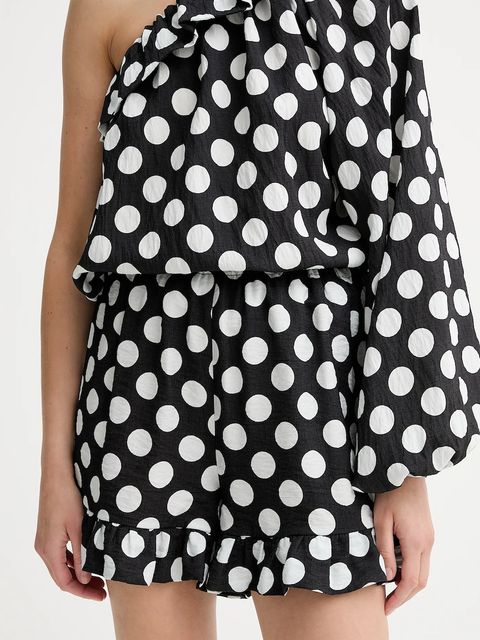 The Sleeper szorty damskie kolor czarny wzorzyste high waist CHSH02G097N - zdjęcie produktu nr 1