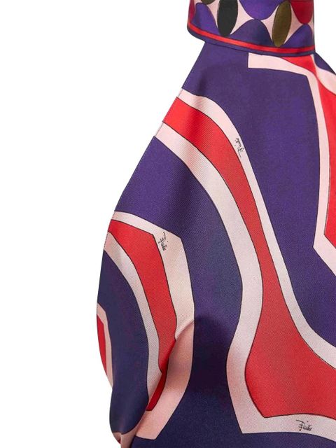 PUCCI labirinto-print top - Purple - zdjęcie produktu nr 2