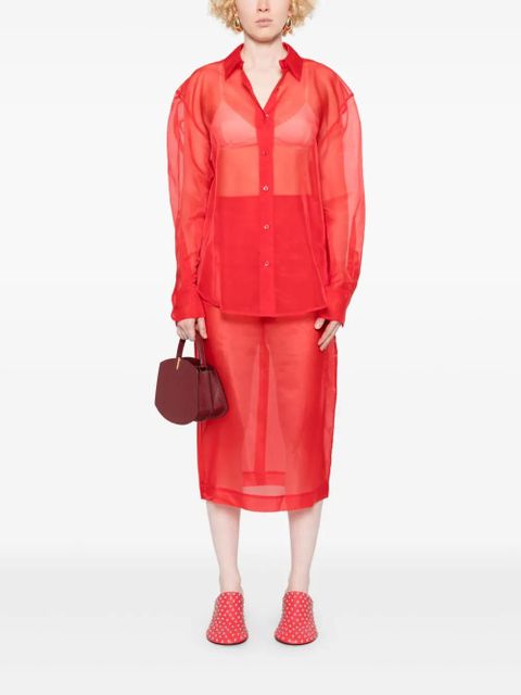 The Frankie Shop Peri shirt - Red